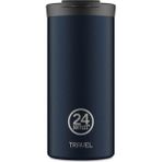24 Bottles 600 ml Lacivert Travel Tumbler Deep Blue Paslanmaz Çelik Termos