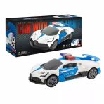24 Cm Bugatti Polis Arabası - Otomatik Kapı Açılan Işıklı Müzikli Oyuncak