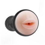 24 cm Gerçekçi Doku Realistik Suni Oral Mastürbatör - BDM9027