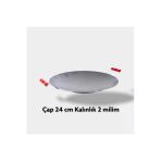 24 Cm Saç Kavurma Gözleme Sacı