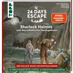 24 DAYS ESCAPE - Der Escape Room Adventskalender: Sherlock Holmes und das schottische Seeungeheuer: 24 verschlossene Rätselseiten und XXL-Poster mit Spezialeffekt. Das Escape Adventskalenderbuch!