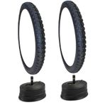 24 Jant Bisiklet Ön - Arka İç ve Dış Lastik Seti (24X 1.95) Ekonomik Seri
