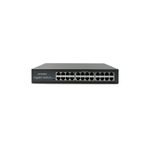 24 port 10/100/1000Mbps Gb Metal Rak montaj yönetilmez Network switch