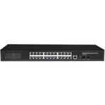 24 Port full Gigabit managed Switch+2SFP Slots