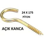 24 X 175 Pıton - Acık Kanca ( 1 Adet Fıyatıdır)