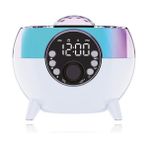 2400 Mah Şarj Saat ve Alarm Özellikli Ledli Bluetooth Hoparlör Bts-99 - standart