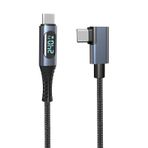 240w Pd Typec Led Ekranlı 8k60hz 40gbps Data Ve Şarj Kablo-fc896