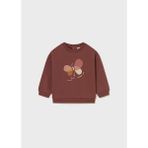 2430 Mayoral Terracota Kız Çocuk Sweatshırt - 4 Yaş - Bordo