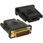 24+5 DVI Erkek To HDMI Dişi Çevirici DVI To HDMI - Siyah