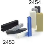 2454 ile Uyumlu Küçük Parçacık Blokları Birleştirilmiş 1X2X5 Yüksek Tuğla Duvar Gövdesi (Yurt Dışından) - Parçalı Set