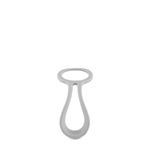 24Bottles Bottle Tie Light su şişesi aksesuarı, yetişkinler için, üniseks, gri (gri), tek boy