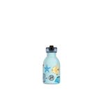 24Bottles Kids Bottle Sea Friends Pipetli Paslanmaz Çelik Çocuk Su Matarası 250 ml