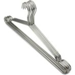 24LÜ Metal Elbise Askısı - Siyah