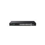 24Port Teg1128p-24-410W Gıgabıt 2-Sfp 410W Tam Poe Yönetilemez Swıtch
