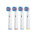 24Sat Oral B Şarjlı Ve Pilli Diş Fırçaları Ile Uyumlu Ekstra Yumuşak 4 Adet Yedek Başlık