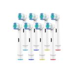24Sat Oral - B Şarjlı Ve Pilli Diş Fırçası Uyumlu 8 Adet Yedek Başlık - 2paket (8 Başlık )