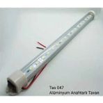 24V 25CM ALÜMİNYUM GÖVDE ANAHTARLI LED TAVAN LAMBA BEYAZ
