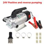 24V 50L/DK 12V 24V 220V Elektrikli Otomatik Yakıt Transfer Pompası Yağ Kerosen Su Küçük Otomatik Dolum Dizel Pompası 12 V (Yurt Dışından) - Sıhhi Tesisat Araçları