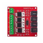 24V 5A 4 Kanal PWM Kontrollü Mosfet Selenoid Motor Valf Anahtar