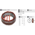24V ALTERNATÖR STATÖR ISKRA TİPİ 100 A (3 UÇLU) DEUTZ-MAN-OTOKAR DORUK/SULTAN