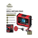 24V/8A 12V/15A Akıllı Akü Şarj Ve Onarım Cihazı Yaz Kış Modlu Lcd Ekranlı Start Stop