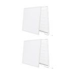 24w 30x30 Backlight Led Panel Armatür 3200k Sarı Işık 2 Adet