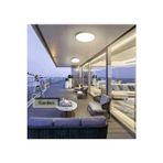 24W LED Panel Avize, 30CM, Beyaz Işık, Banyo ve Balkon Aydınlatması