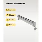 24W Led Wallwasher - Duvar Aydınlatma 3200K Sarı Işık