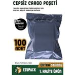 24X30+5 Cepsiz Kargo Poşeti Kokusuz Ambalaj Paketleme Poşet 100 Adet