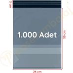 24X30+5 cm (24X35) Cepli Kargo Poşeti 1.000 Adet - 1000 Adet