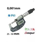 25-50 Mm Dıjıtal Mıkrometre Ip65 Dasqua Bılgı Cıkıslı