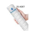 25 Adet 10" İnç İplik 5 Micron Sediment Sargı Tortu İp Filtre