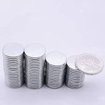 25 Adet 18x2 mm Yuvarlak Güçlü Neodyum Mıknatıs (Çap 18 mm Kalınlık 2 mm)