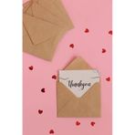 25 Adet Kraft Renkli Kucuk Zarf 7X9