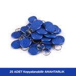 25 Adet SARKEY SR-602 TEMİC T5557 Yazılabilir - Kodlanabilir Anahtarlık - Rfıd Tag - Göstergeç