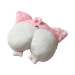25 cm Araba Kafalık Evrensel Doğum Günü Hediyesi Peluş Oyuncak Domuz Alt Dolması Yastık Iç Aksesuarları Sevimli Boyun Yastık Desteği Yumuşak | Peluş Yastıklar (Yurt Dışından) - Pembe