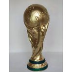 25 cm Fifa Worldcup Fifa Dünya Kupası Büyük Boy Biblo Altın Renk