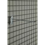 25 cm Galvanizli Tel Panoya 20'li Kanca Paketi - Seçenek 1 - Açık Beyaz - Gri