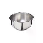 25 Cm Paslanmaz Çelik Oval Taban Çırpma Kabı – Mayonez & Karıştırma Tenceresi
