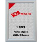 25 mm B2(50X70) Gönye Köşe Alüminyum Aç-Kapa Çerçeve – Poster & Afiş Çerçevesi (Gümüş Eloksallı)