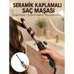 25 Mm Seramik Saç Maşası Kalın Bukle Ve Hacimli Dalga İçin Yeni Nesil