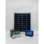25 W Monokristal Panelli Güneş Enerji Seti Solar Aydınlatma