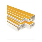 25 X 16 Yapışkanlı Kablo Kanalı Beyaz 2 Mt ( 5 Adet )