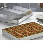 25 x 35 Alüminyum Baklava Tepsisi (25X35X3) 600 gr Gri Alüminyum 1
