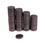 250 Adet 10x3 Yuvarlak Mıknatıs, Nişan Sünnet Süsleme Mıknatısı