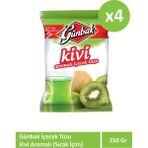 250 gr Kivi Aromalı Içecek Tozu x 4 Adet Tek Ebat