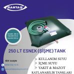 250 Lt Şişme Esnek Su Deposu(Kullanım Amaçlı)