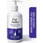 250 ml Pur Bella Tüy Dökücü Krem Tüm Cilt Tipleri için Aloe Vera & E Vitaminli Hızlı Etkili Formül