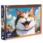 250 Parça Puzzle: Gülen Kedi