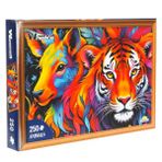250 Parça Puzzle: Kaplan ve Ceylan